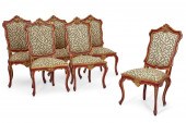 SIX VENETIAN ROCOCO SCARLET PA