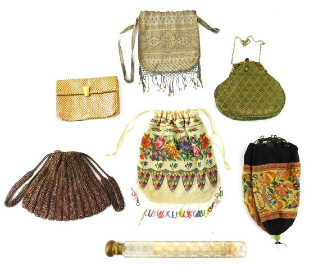 SIX VINTAGE BAGS, INCLUDING: