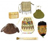 SIX VINTAGE BAGS, INCLUDING: T