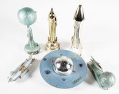 SIX VINTAGE SPACE THEME BANKSL