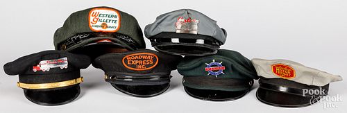 SIX VINTAGE TRUCKING UNIFORM