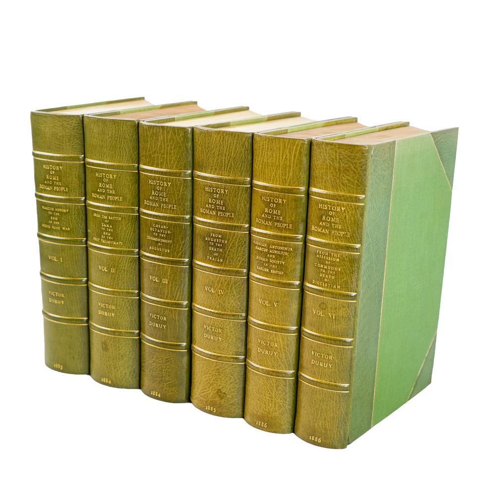 SIX VOLUMES: HISTORY OF ROME &