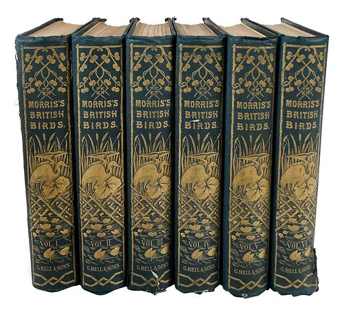 SIX VOLUMES MORRIS'S BRITISH