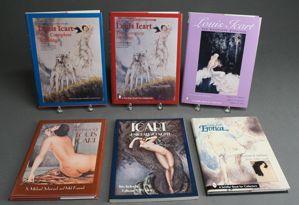 SIX VOLUMES ON LOUIS ICARTSix