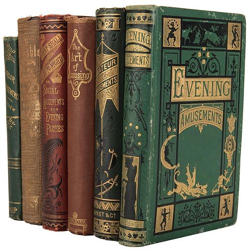 SIX VOLUMES ON PARLOR RECREATIONS