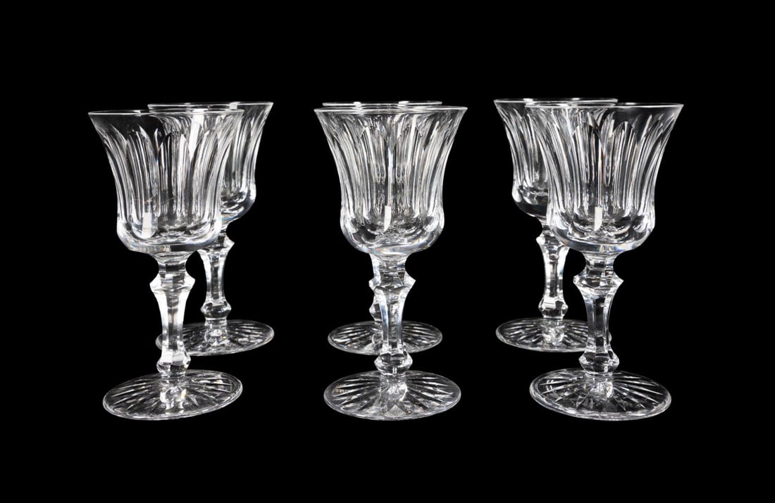 SIX WATERFORD CRYSTAL 'INNISFAIL'