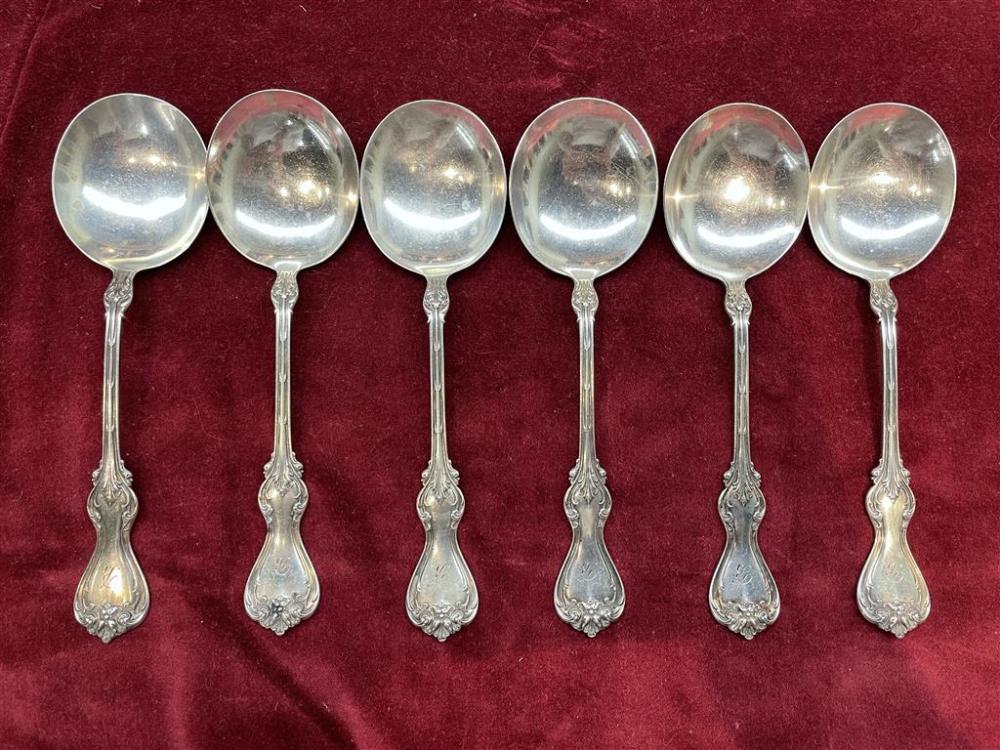 SIX WHITING 'DUKE OF YORK' STERLING