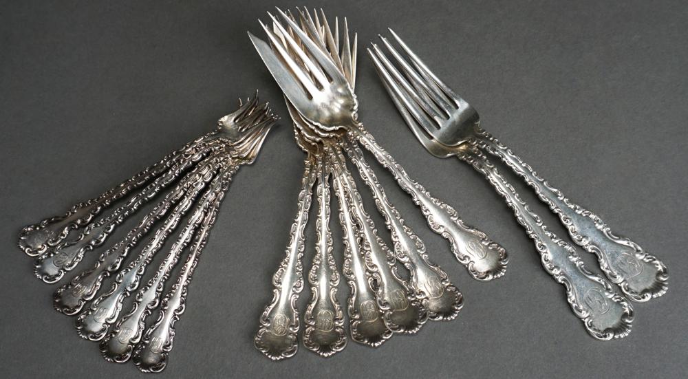 SIX WHITING MFG. CO. LOUIS XV