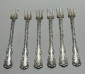 SIX WHITING STERLING SILVER SE