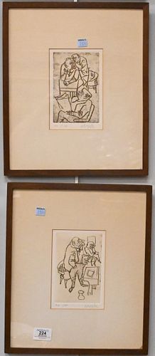 SIX WILLIAM GROPPER (AMERICAN
