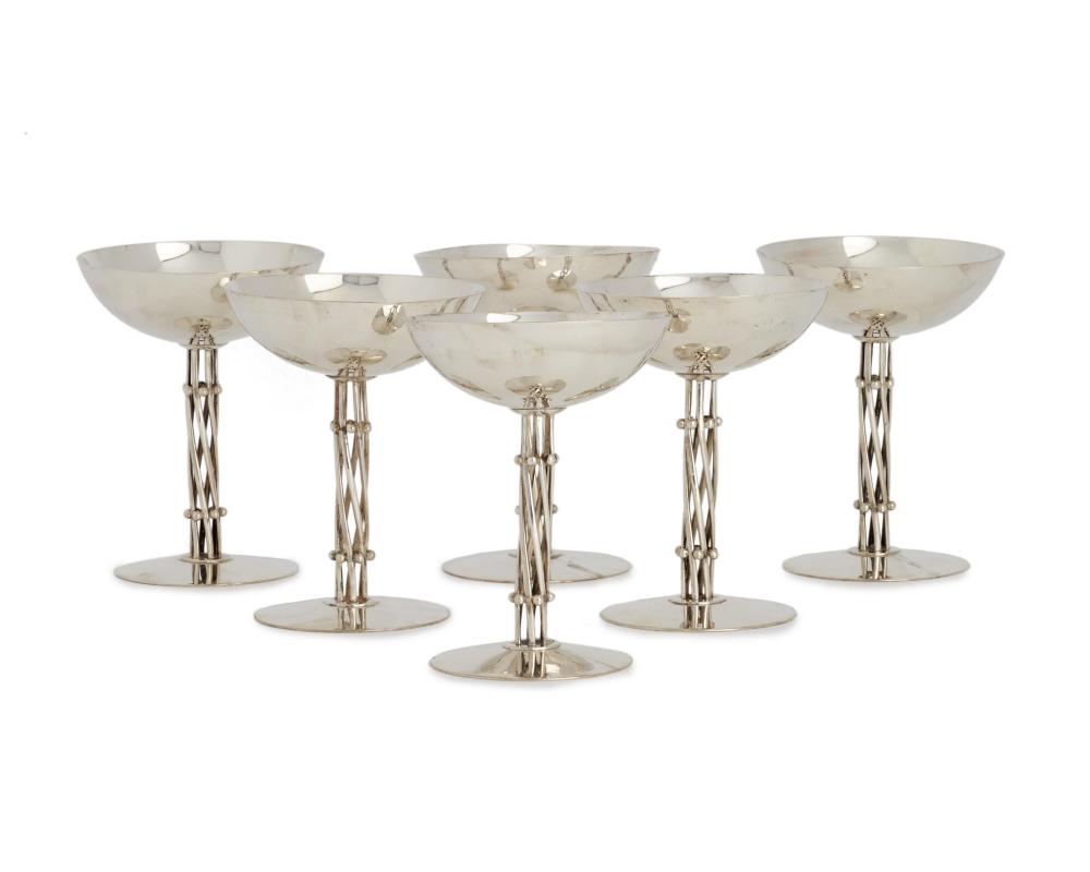 SIX WILLIAM SPRATLING STERLING