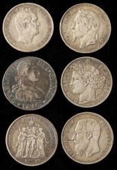 Six World Silver Crownsto incl