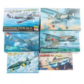 SIX WWII FIGHTER PLANE MODEL K