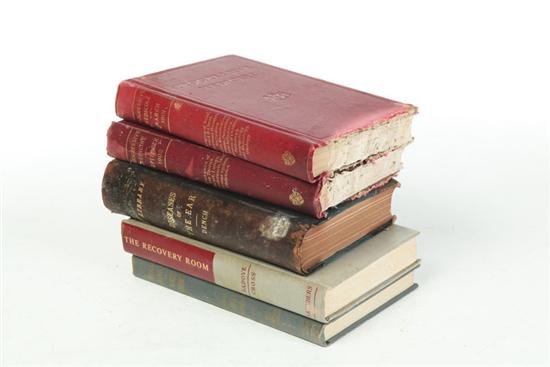 SIXTEEN ANTIQUE MEDICAL BOOKS. 
