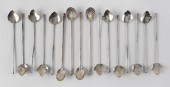 SIXTEEN ASSEMBLED STERLING SIL
