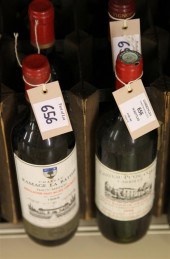 Sixteen bottles mostly bourgeo