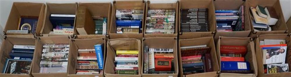 SIXTEEN BOXES OF BOOKSSixteen Boxes