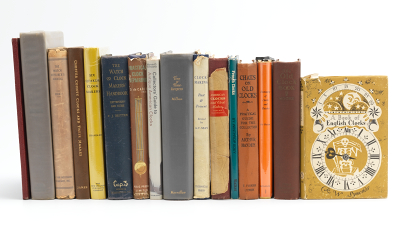 Sixteen Clock Reference Books Lot