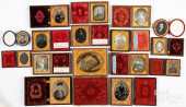 SIXTEEN DAGUERREOTYPE AND TIN