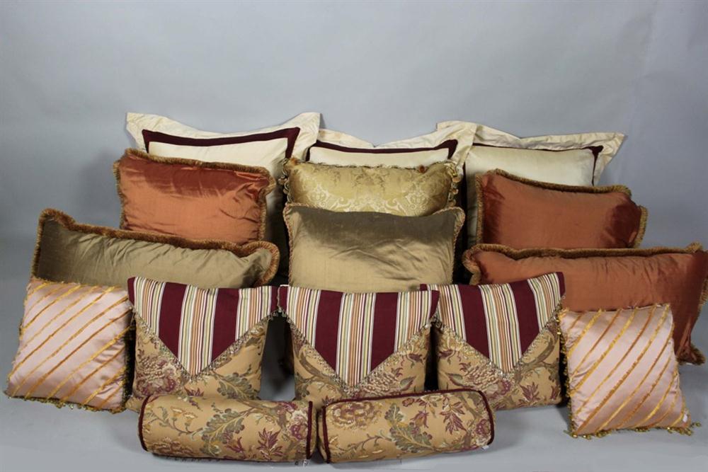 SIXTEEN DECORATIVE DESIGNER