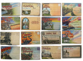 SIXTEEN FOLD-OUT TRAVELOGUE PO