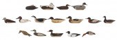 SIXTEEN FRANK ADAMO DECOY PINS