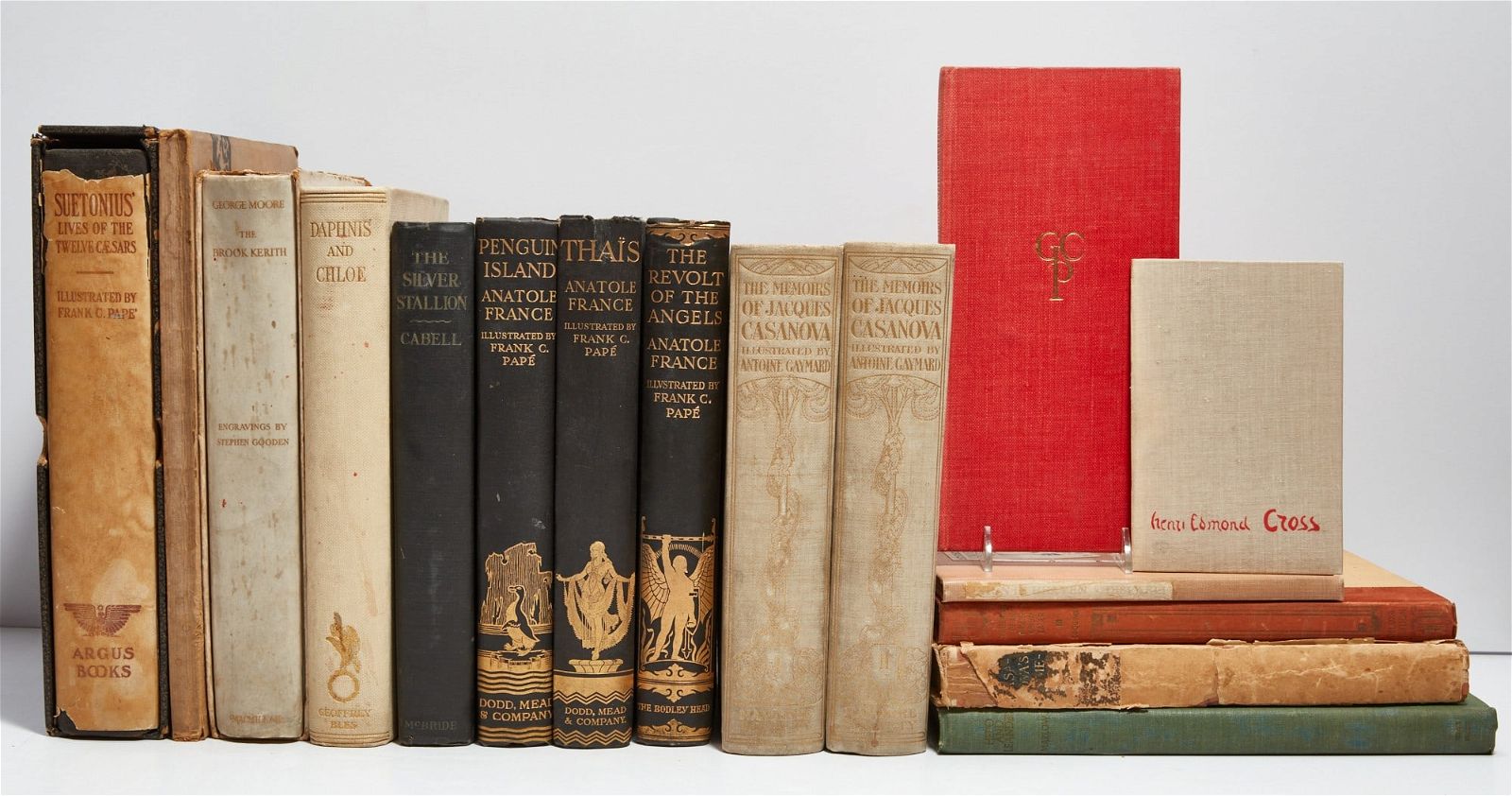 SIXTEEN ILLUSTRATED BOOKS: PAPE,