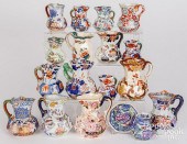 SIXTEEN IRONSTONE CREAM PITCHE