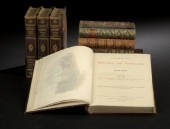 Sixteen Leather-Bound Volumes,