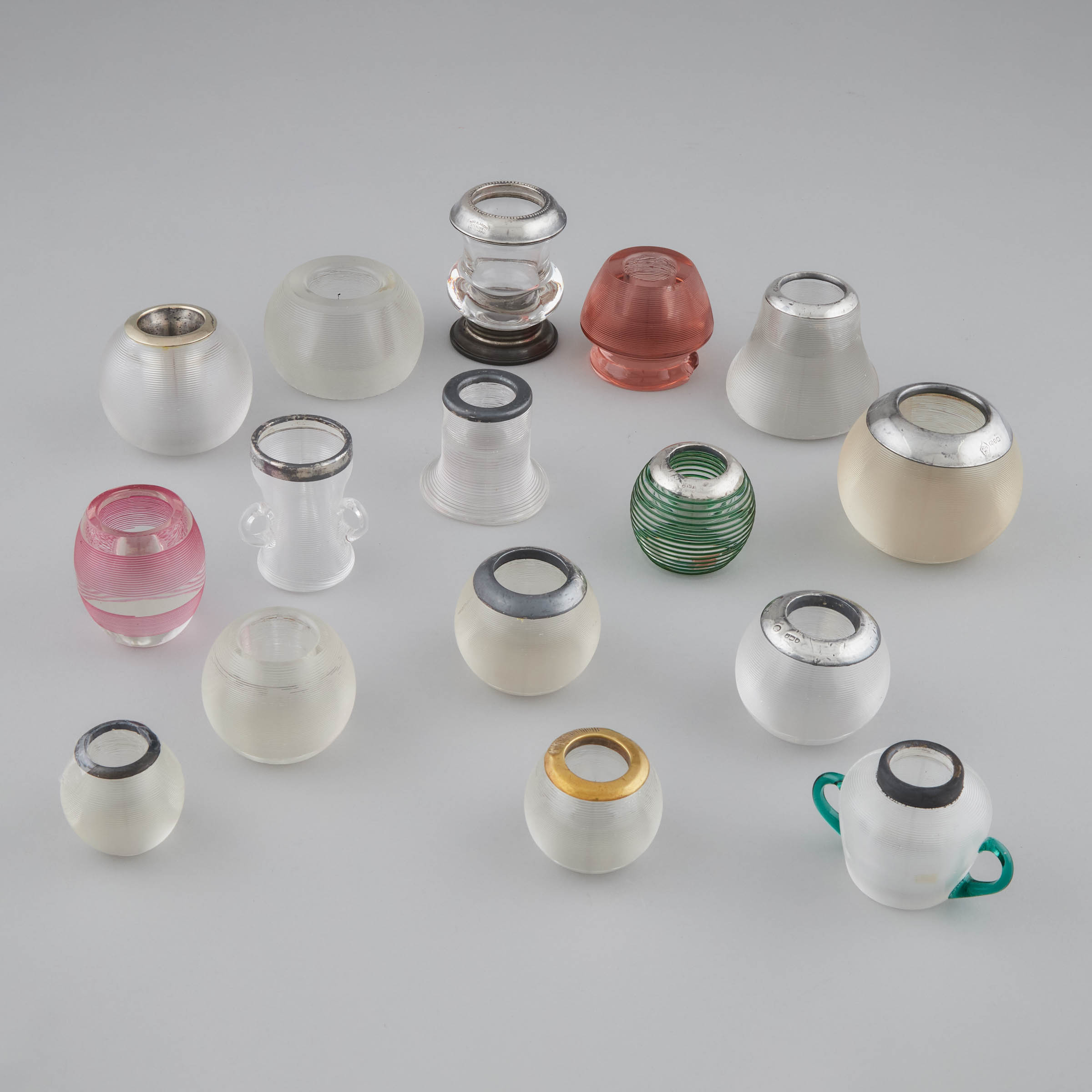 Sixteen Mainly Silver Mounted