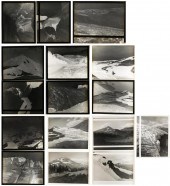 SIXTEEN PHOTOGRAPHIC GLASS NEG
