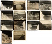 SIXTEEN PHOTOGRAPHIC GLASS PLA