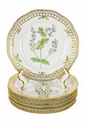 SIXTEEN ROYAL COPENHAGEN 'FLOR