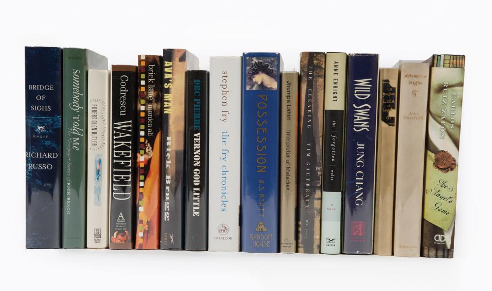 SIXTEEN SIGNED LITERARY FICTION