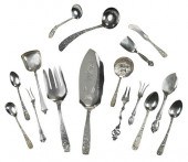 SIXTEEN STERLING FLATWARE ITEM