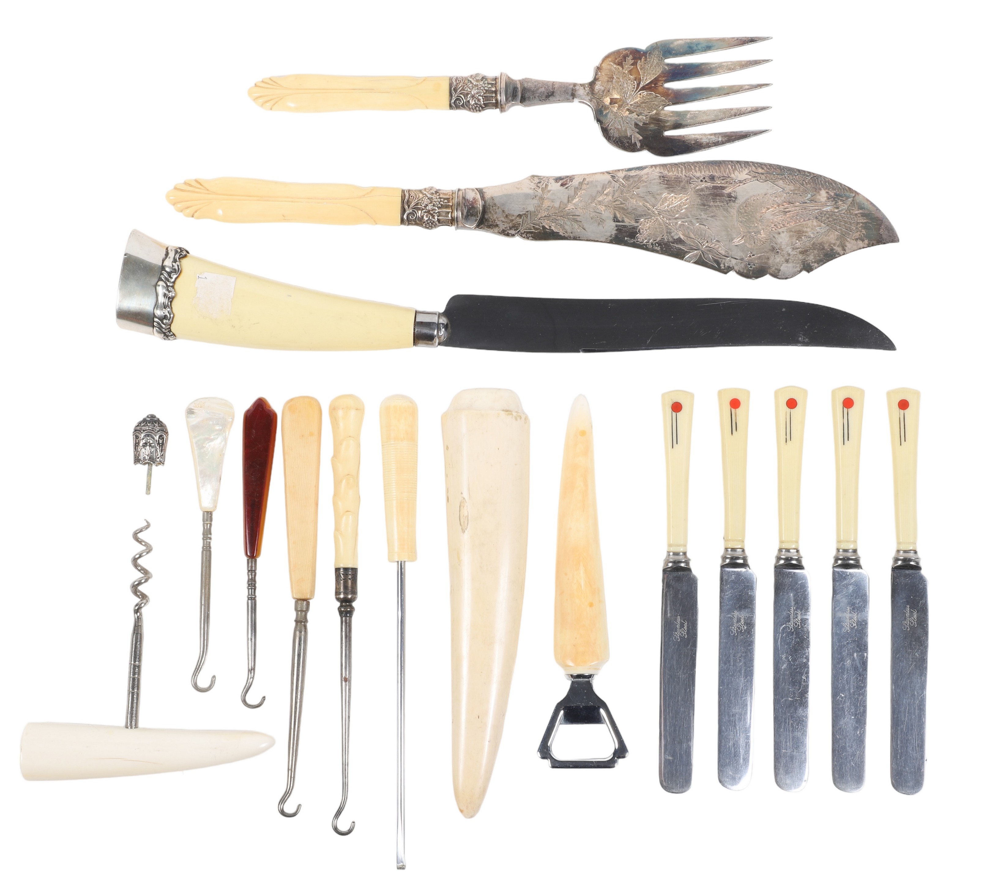Sixteen various household