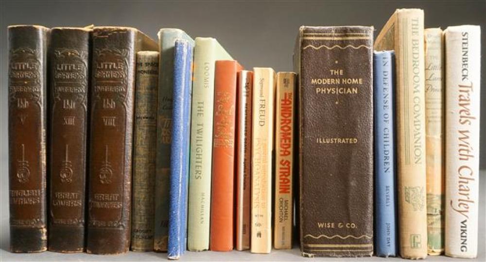 SIXTEEN VOLUMES OF BOOKS, VARIOUS