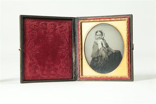 SIXTH PLATE AMBROTYPE PORTRAIT OF A