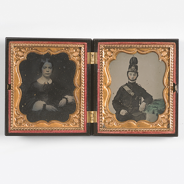 Sixth Plate Ambrotypes of an