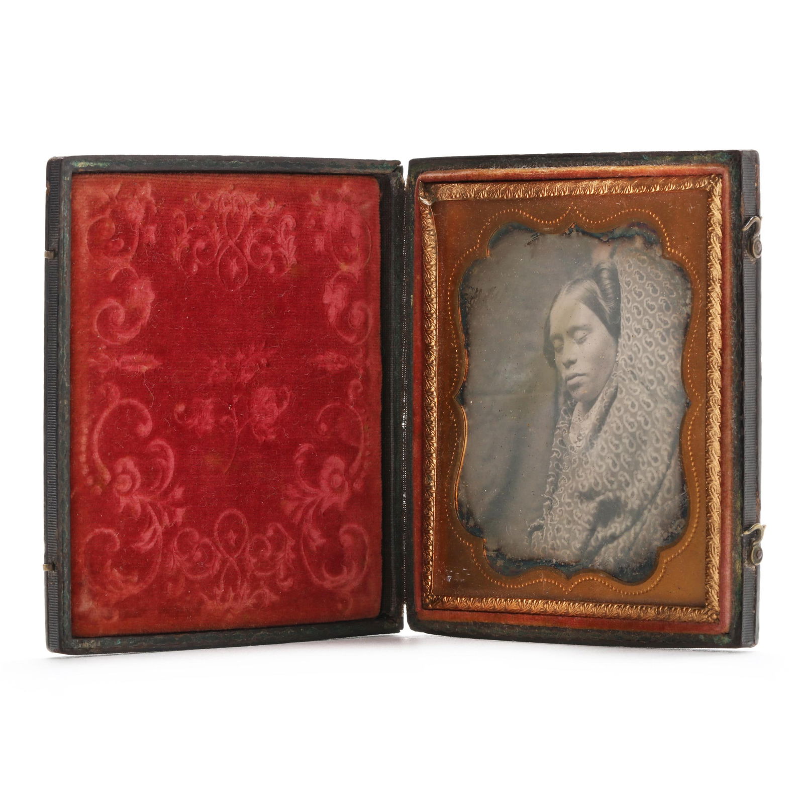 SIXTH-PLATE POST MORTEM IMAGE OF