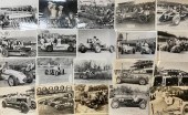 SIXTY 8 X 10 PERIOD RACE PHOTO
