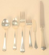SIXTY-EIGHT TOTAL PIECE STERLI