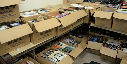 SIXTY FIVE BOXES OF BOOKS TO