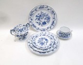 SIXTY-FOUR PIECE BLUE DANUBE C