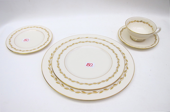 SIXTY-FOUR PIECE LENOX CHINA SET in