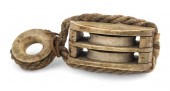 SIZABLE WHALEBONE DOUBLE SHEAV