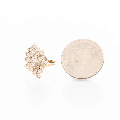 SIZE 6 CATHEDRAL CLUSTER DIAMOND