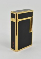 SJ DUPONT GOLD TONED LAQUE DE
