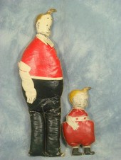 Skeezix and Uncle Walt cloth d