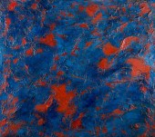 SKELTON ABSTRACT OIL ON CANVAS